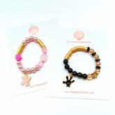 Mickey and Minnie Glove Charm Bracelets